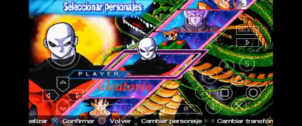 DBZ Shin Budokai 5 PPSSPP Jiren