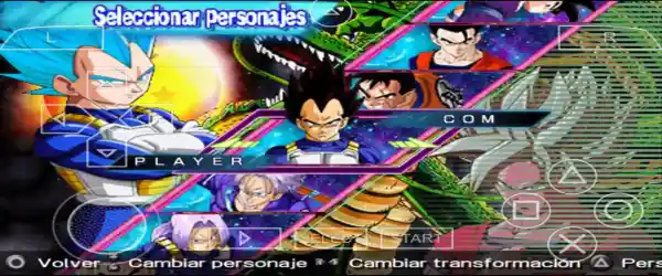 Dragon Ball Z Shin Budokai 5 PPSSPP1