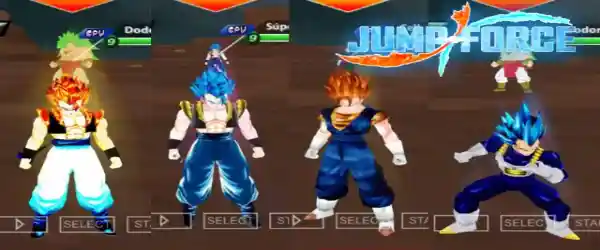 Jump Force DBZ TTT MOD PSP3