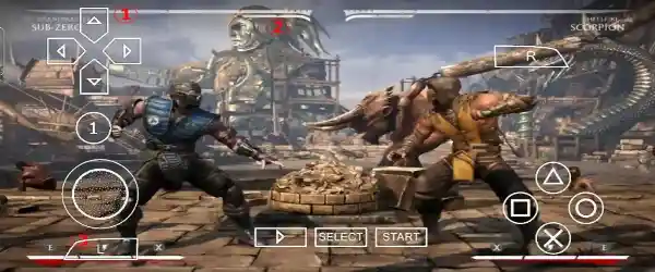 Mortal Kombat X MOD PPSSPP