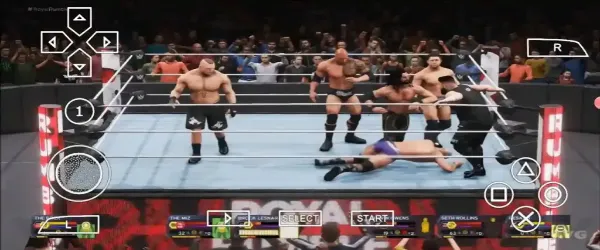 WWE 2K20 PPSSPP Gameplay