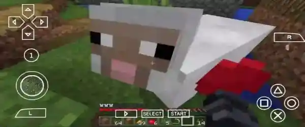 Minecraft Ppsspp Gameplay 1