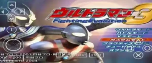 Ultraman Fighting Evolution 3 PPSSPP