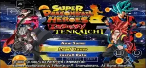 Super Dragon Ball Heroes Budokai Tenkaichi Mod PSP1