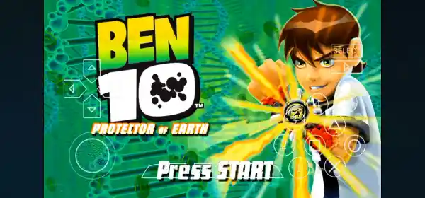 Ben 10 Protector Of Earth PPSSPP ISO + Save data & Cheats