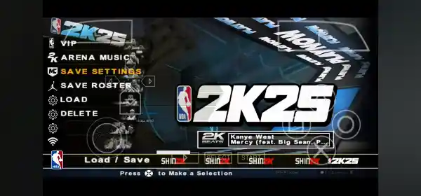 NBA 2K25 PPSSPP Screenshot 4