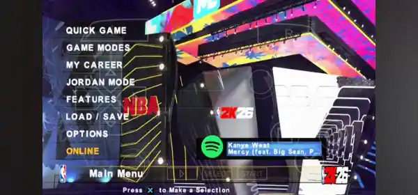 NBA 2k26 PPSSPP Screenshot 2