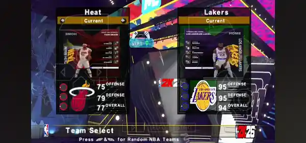 NBA 2k26 PPSSPP Screenshot 3