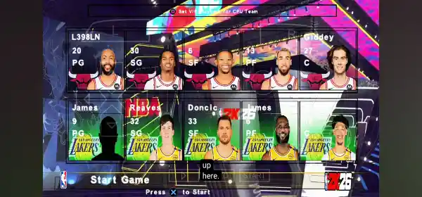 NBA 2k26 PPSSPP Screenshot 4