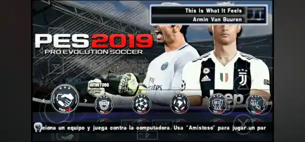PES 2019 PPSSPP Screenshot 3