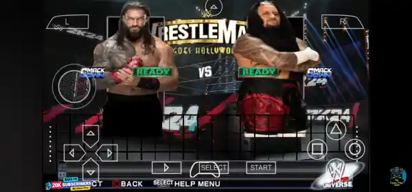 WWE 2K24 PPSSPP Screenshot 2