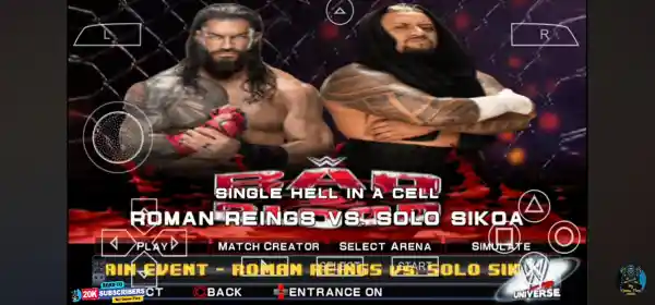 WWE 2K24 PPSSPP Screenshot 4
