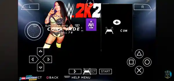 WWE 2K25 PPSSPP Screenshot 2