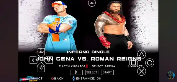 WWE 2K25 PPSSPP Screenshot 4