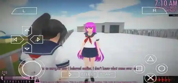 Yandere Simulator PPSSPP Download