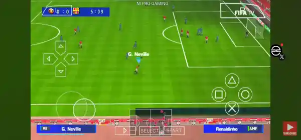 PES LEGENDS PSP Screenshot 3