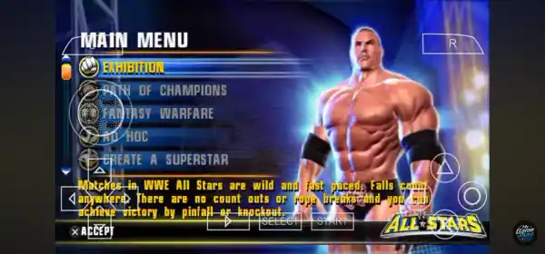 WWE All Stars PSP Screenshot 2